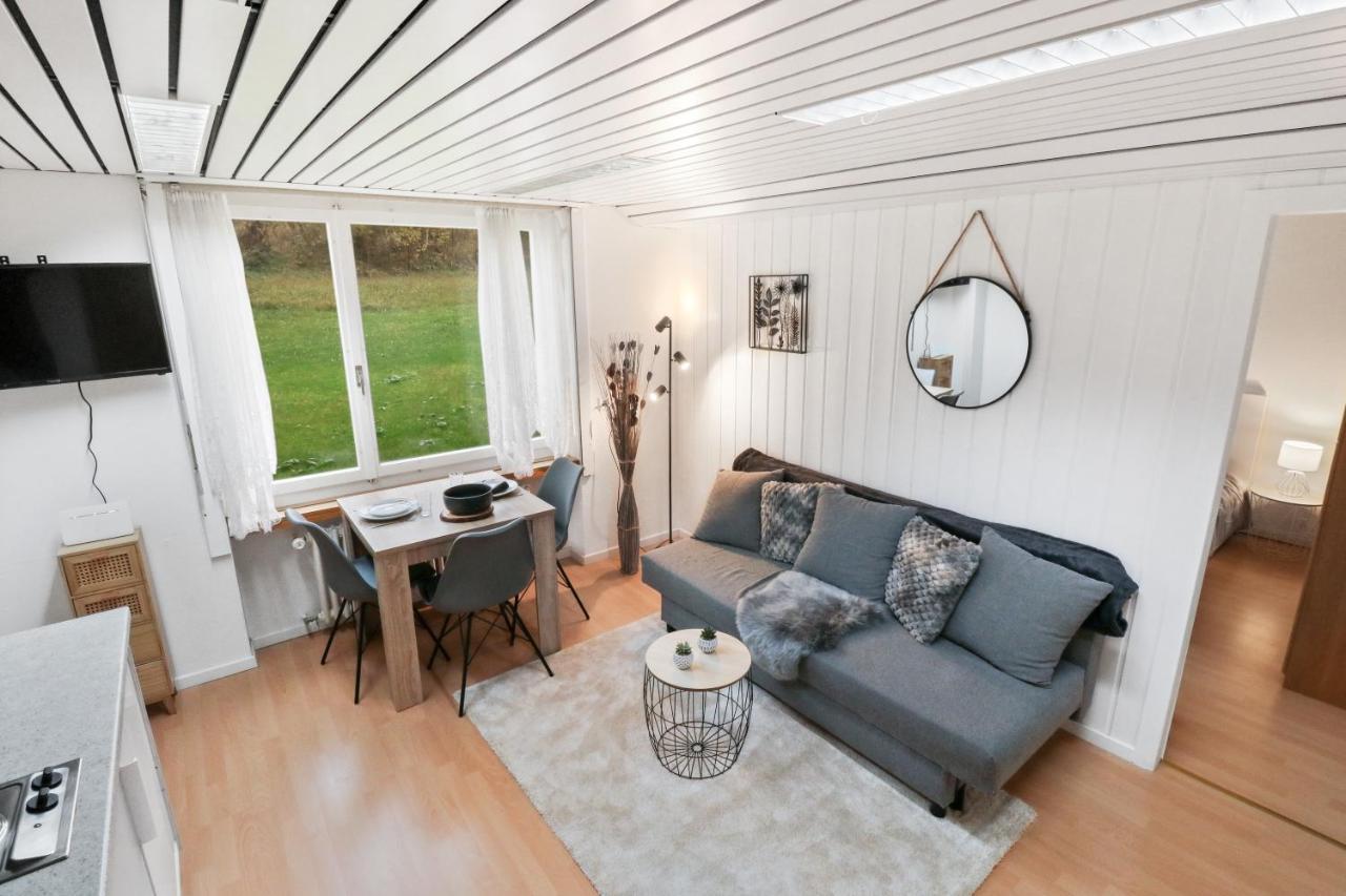 Appartement Confortable Avec Un Sauna Leukerbad Esterno foto