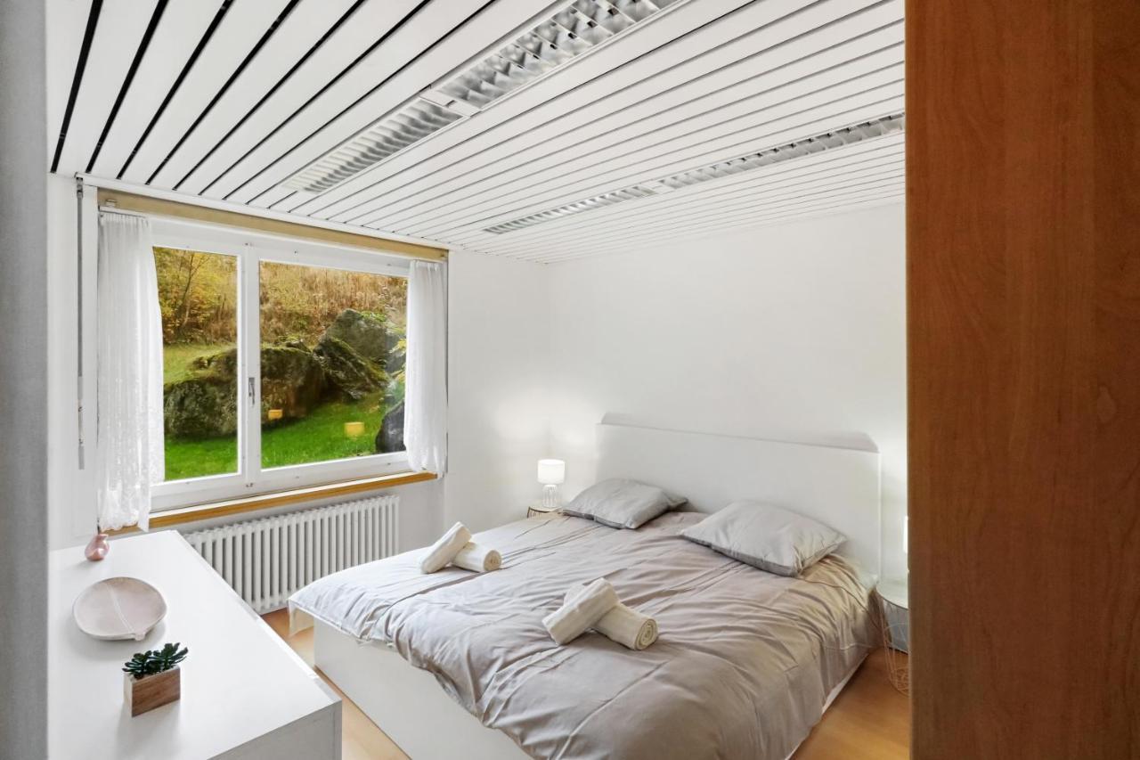 Appartement Confortable Avec Un Sauna Leukerbad Esterno foto