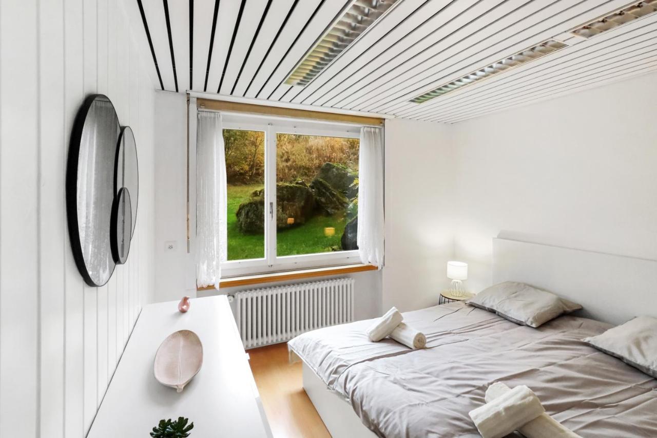 Appartement Confortable Avec Un Sauna Leukerbad Esterno foto