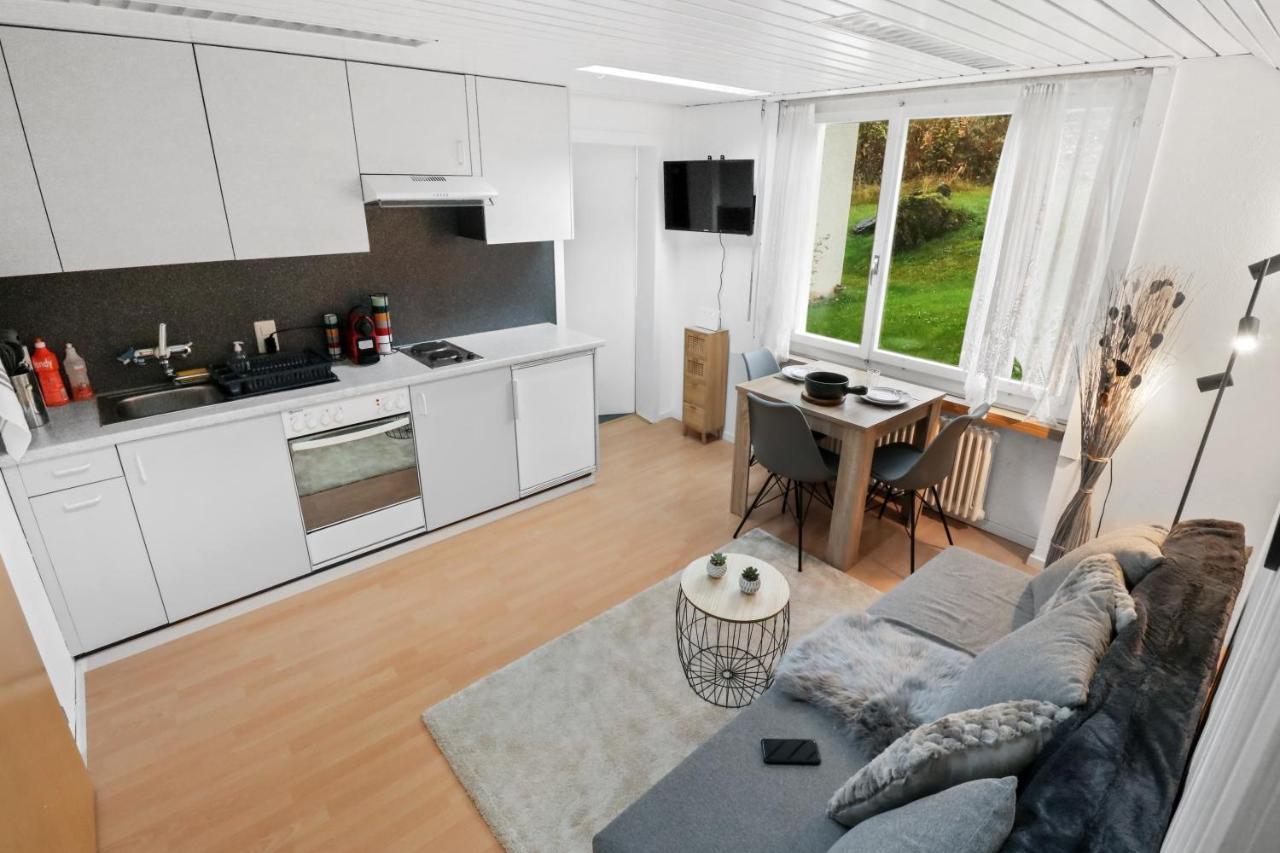 Appartement Confortable Avec Un Sauna Leukerbad Esterno foto
