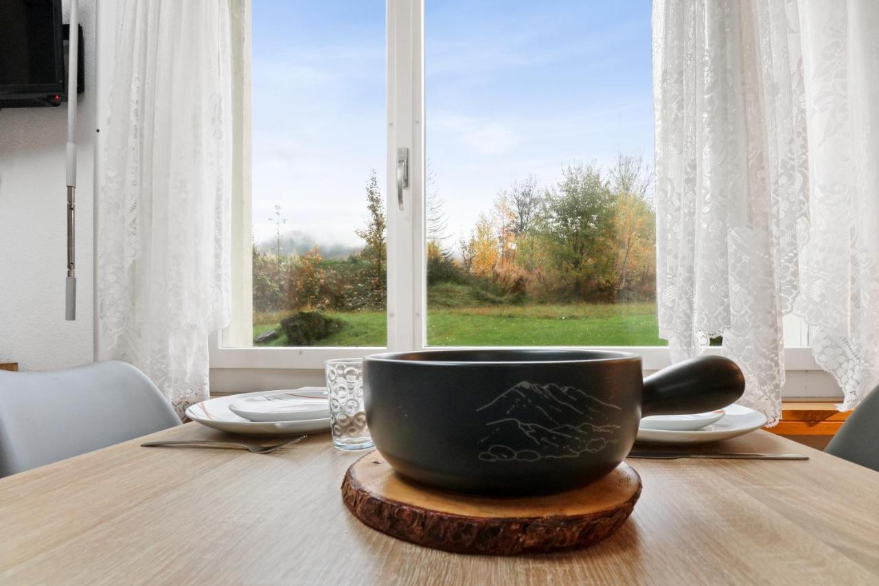 Appartement Confortable Avec Un Sauna Leukerbad Esterno foto