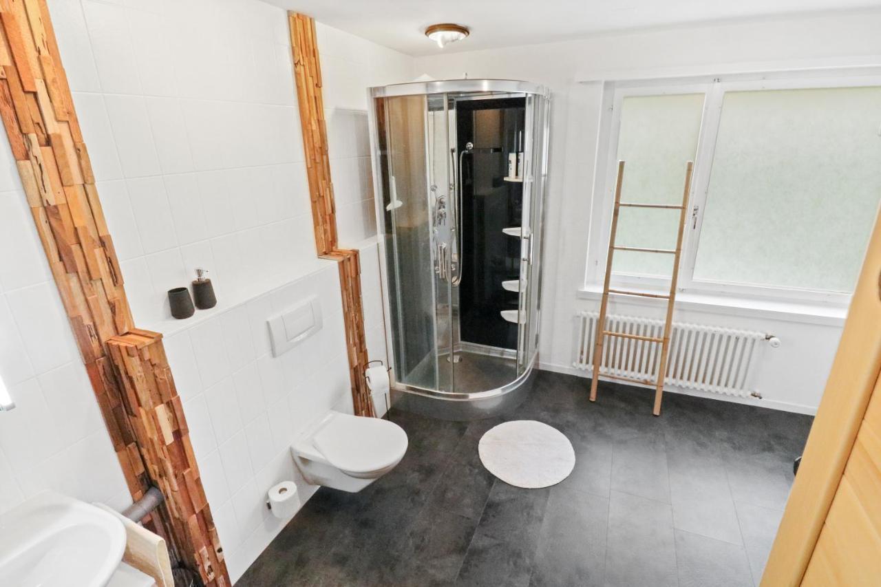 Appartement Confortable Avec Un Sauna Leukerbad Esterno foto