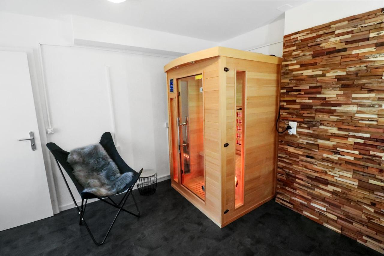 Appartement Confortable Avec Un Sauna Leukerbad Esterno foto