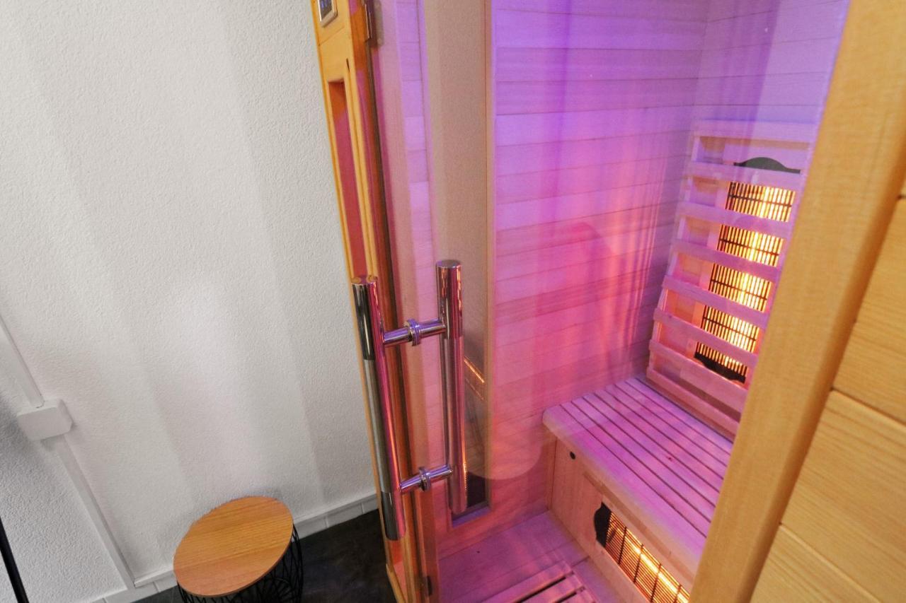 Appartement Confortable Avec Un Sauna Leukerbad Esterno foto