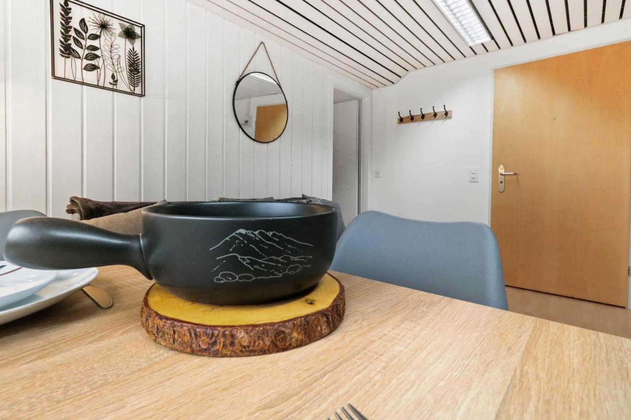 Appartement Confortable Avec Un Sauna Leukerbad Esterno foto