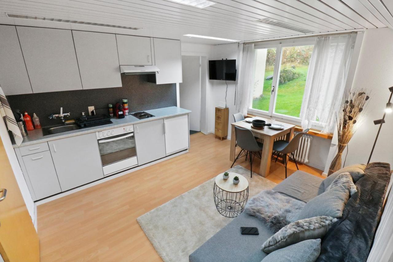 Appartement Confortable Avec Un Sauna Leukerbad Esterno foto